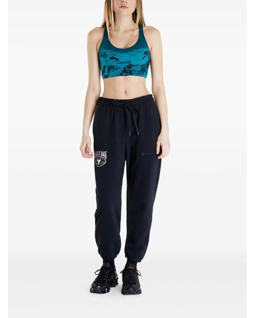 Under Armour Blue Project Rock Infinity Bra