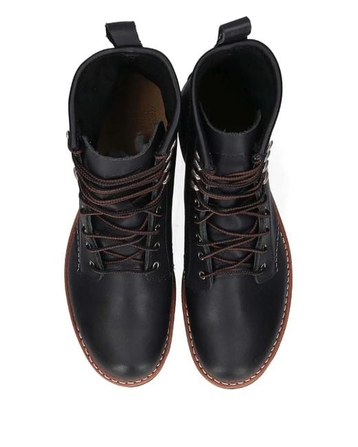 Red Wing Black Silversmith Boots for men