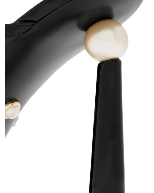 ALEVI Black 95Mm Venus Sandals