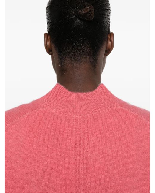 Joseph Pink Zinnia Cloud Cashmere Sweater