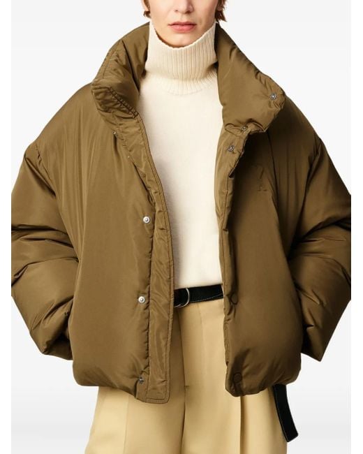 AMI Natural Ami De Coeur Taffetas Jacket