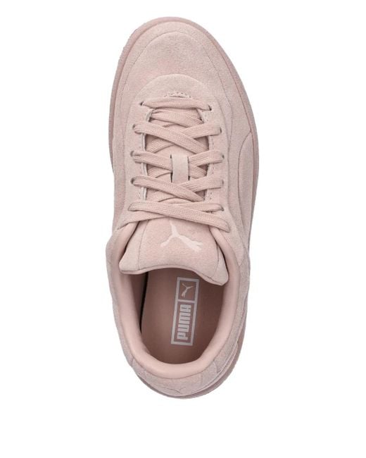 PUMA Pink Sneakers Mit Plateausohle