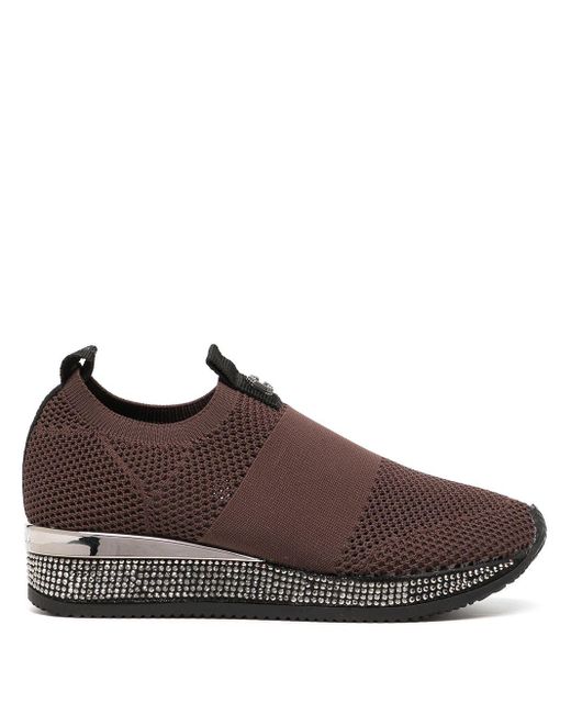 kurt geiger carvela slip on trainers
