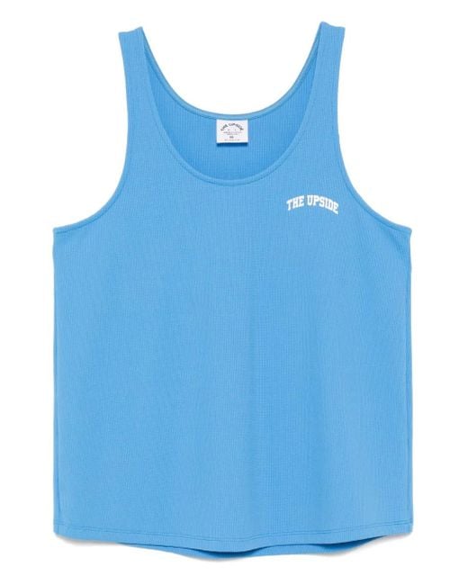 The Upside Blue Wrangler Issy Tank Top