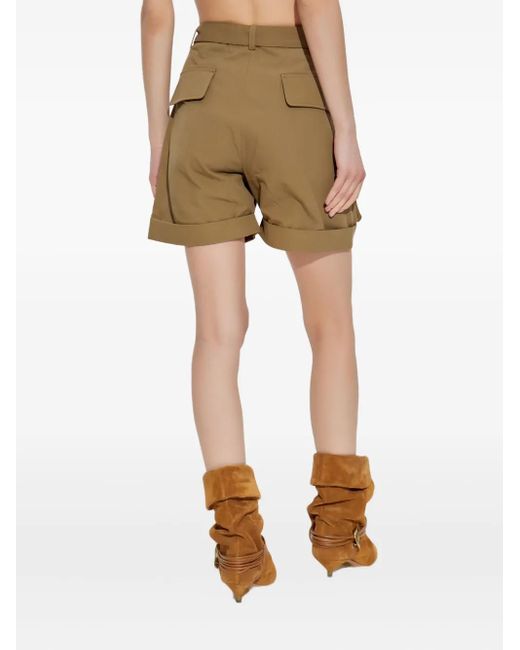 IRO Natural Belted Shorts