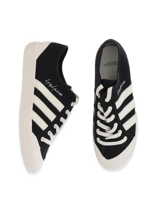 Y-3 White Low-Top Sneakers for men