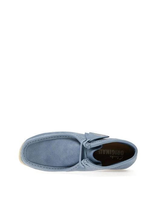 Bottines Wallabee Clarks en coloris Blue
