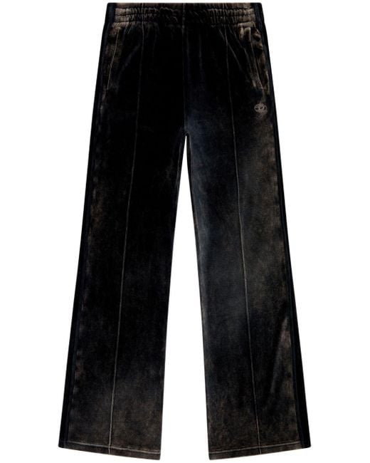 Pantalones de chándal P-Ozamp DIESEL de hombre de color Black