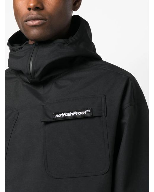Chaqueta Con Efecto Rasgado Styland de hombre de color Black