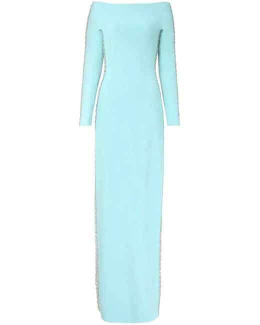 Robe Charisma Jenny Packham en coloris Blue