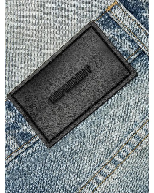 Represent Blue Jean Heaton À Effet Usé for men