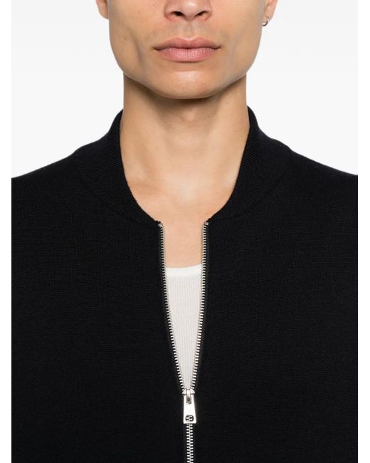 Diana Studio Black Zip-Up Jacket for men