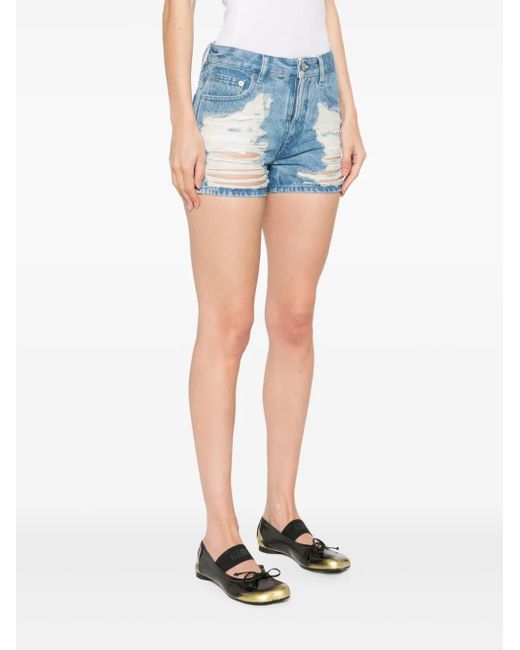 ショートパンツ MM6 Maison Margiela S62MU0069M30018 Shorts Ripped denim MM6 Maison Margiela - Women Denim Shorts – Atelier New York