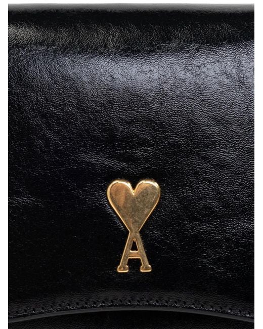 AMI Ami De Coeur 財布 Black