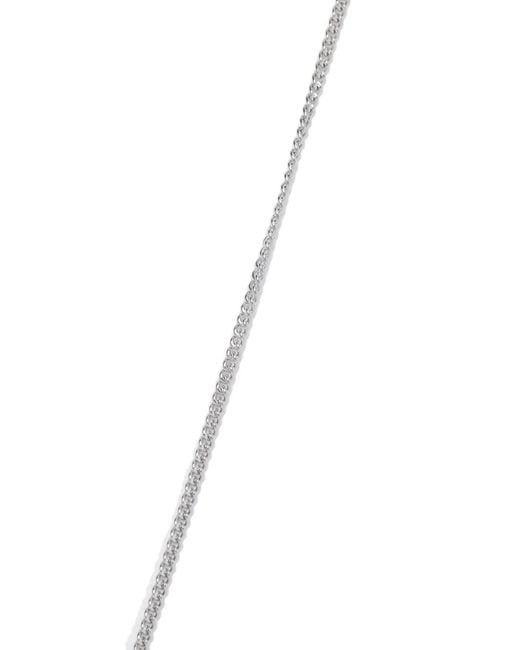Y. Project White Mini Y Pendant Necklace