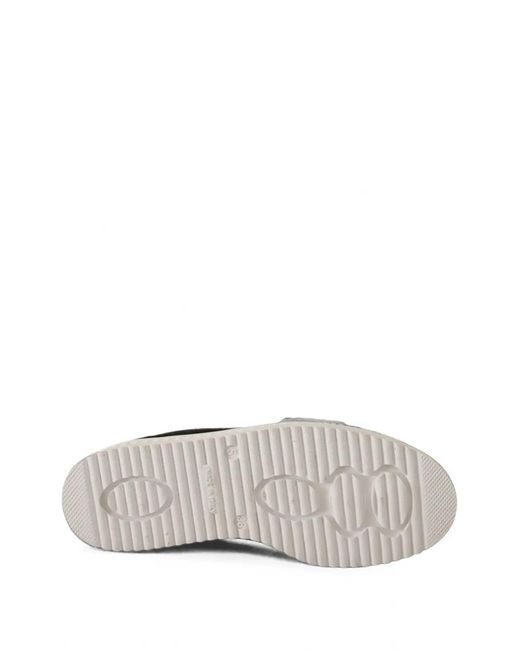 Gcds Green Logo-Strap Suede Sneakers