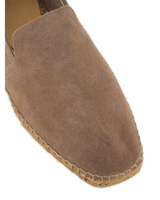 Castaner Brown Parker Suede Espadrilles for men