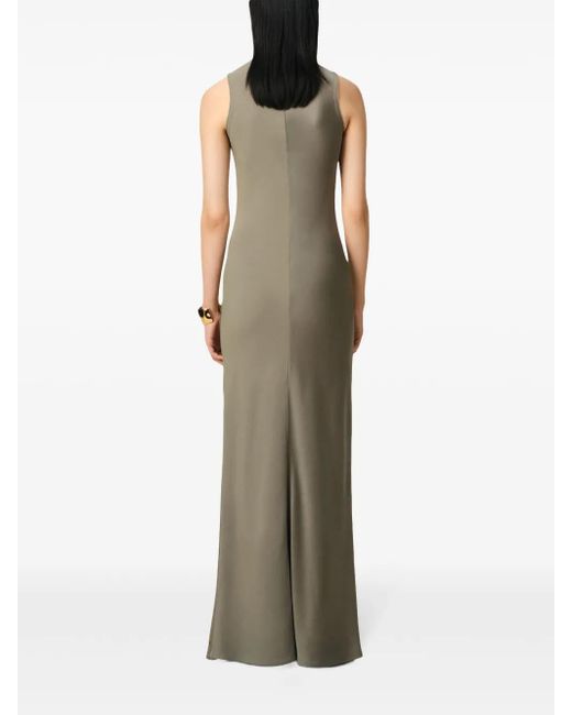 Vestido largo AMI de color Natural