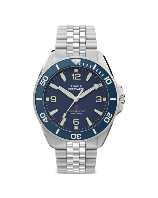 Timex Blue Deepwater Arctic 40Mm Watch for men