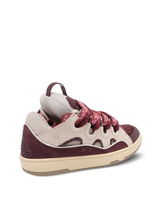 Lanvin Pink Curb Sneakers