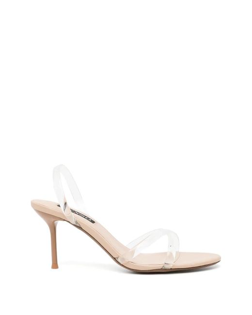 Senso White 80Mm Wandar Sandals