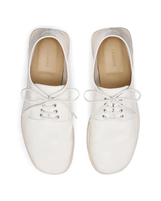 Derby Anatomic di Lemaire in White da Uomo