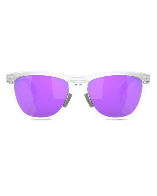 Oakley Eckige Frogskins Sonnenbrille in Purple für Herren