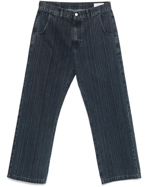 Vaqueros a rayas mfpen de hombre de color Blue