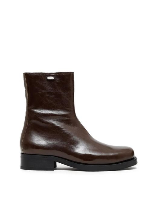 Our Legacy Brown Camion Ankle Boots for men