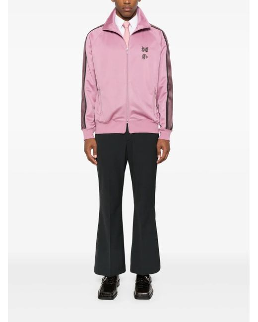 Needles Black Cropped Chinos for men