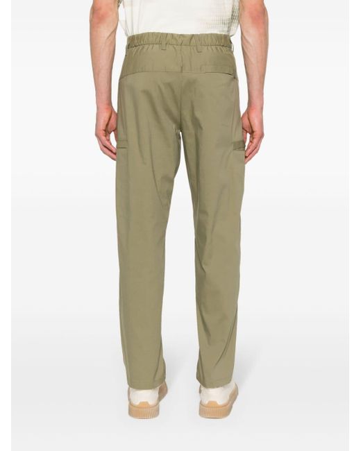 Pantaloni dritti con vita media di Calvin Klein in Green da Uomo