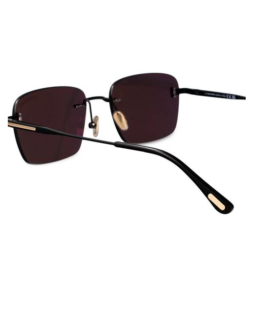 Tom Ford Brown Jake Rectangle Sunglasses for men