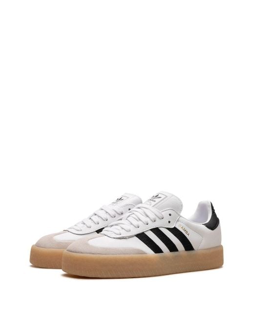 Adidas White Sambae "samba 2.0" Sneakers