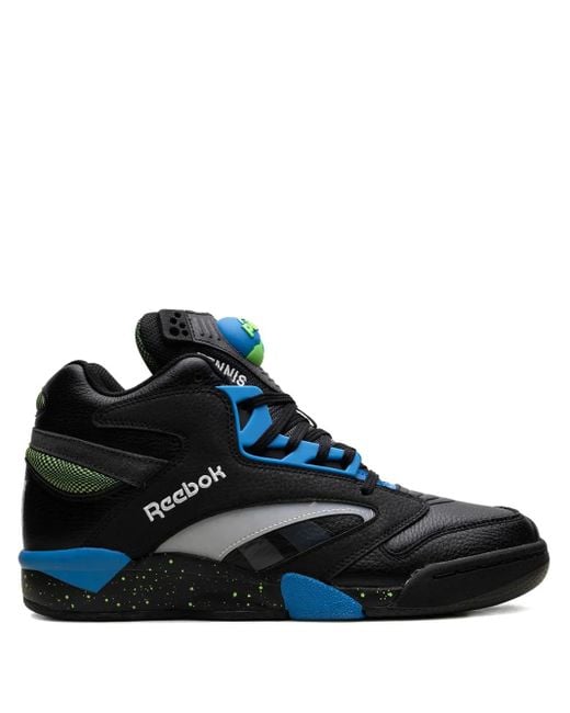 Reebok Blue Shaq Victory Pump Sneakers for men