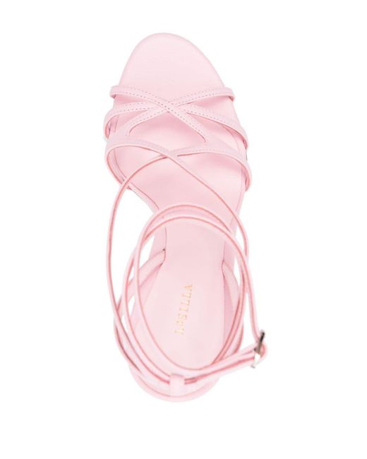 Le Silla Pink Belen 105mm Strappy Sandals