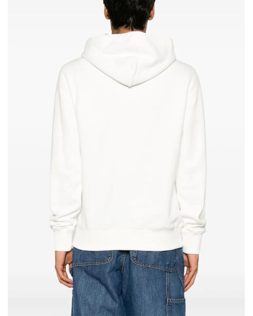 Mc2 Saint Barth Aspen Hoodie Met Trekkoord in het White voor heren