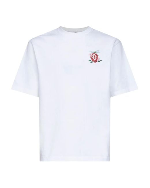 Casablanca T -Shirts und Polos weiß in White für Herren