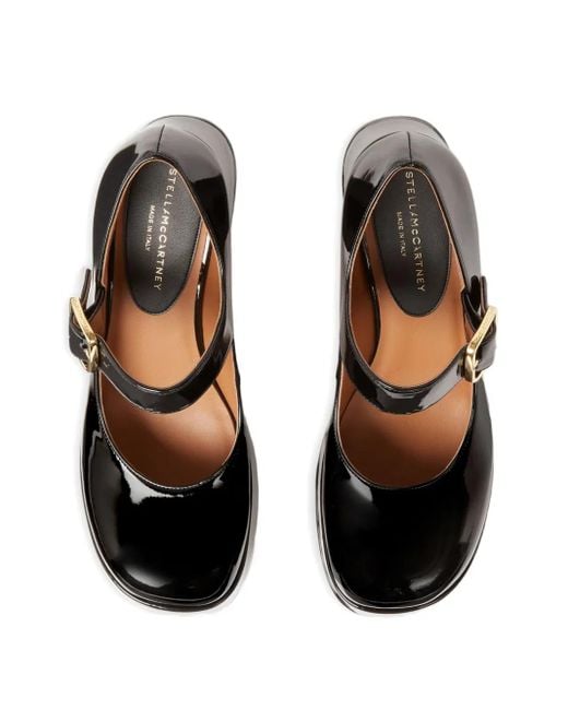 Zapatos de tacón con cierre de hebilla Stella McCartney de color Black
