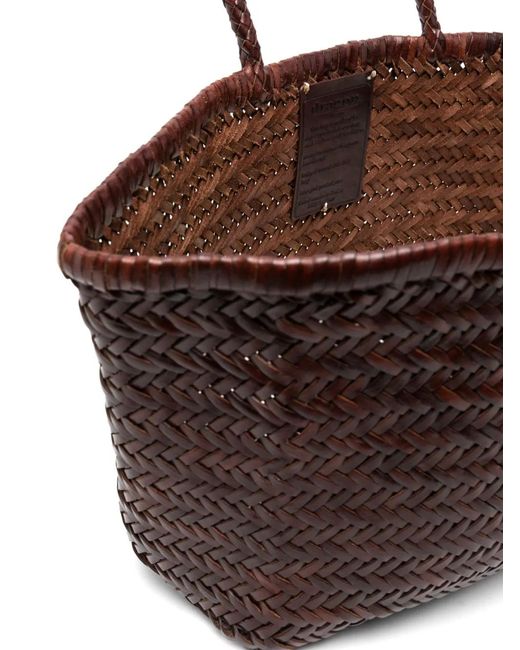 Borsa Tote Triple Jump di Dragon Diffusion in Brown