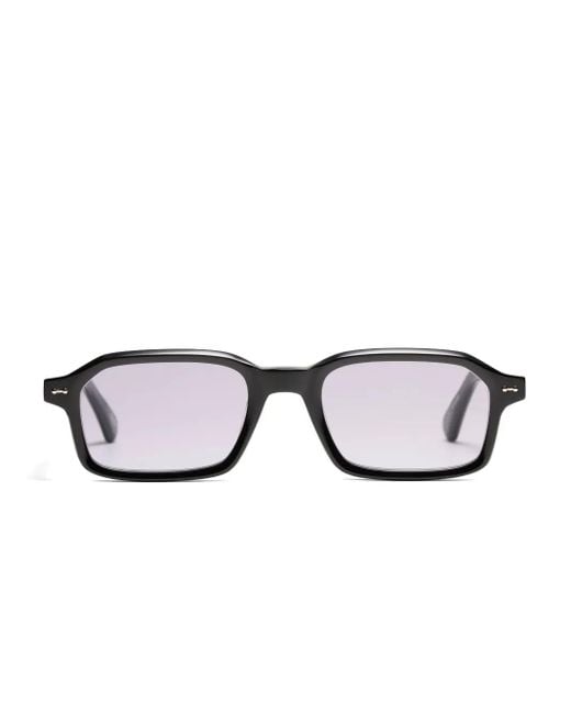 Gafas de sol S115 Pam con montura rectangular Peter & May Walk de color Black