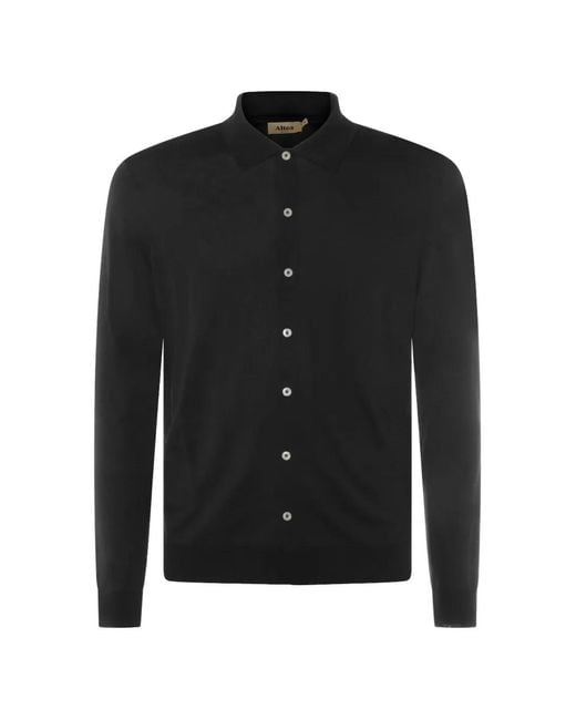 Altea Black Buttoned Shirt for men