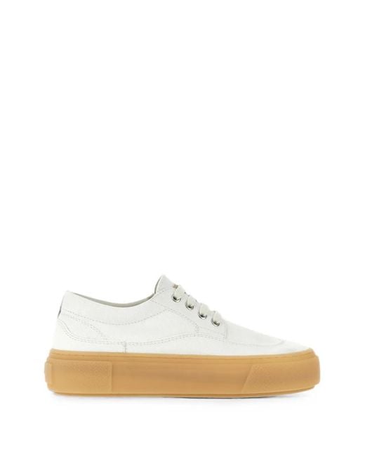Hogan White Crosswind Sneakers