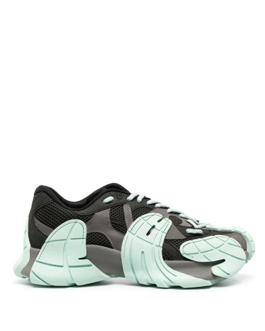 CAMPERLAB Green Tormenta Low-Top Sneakers