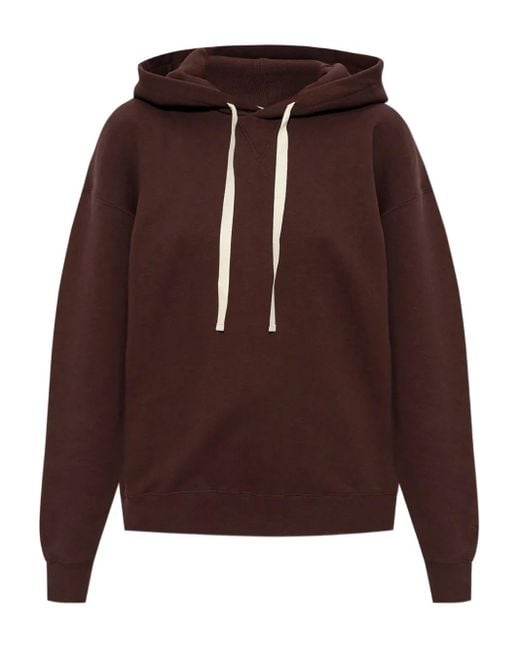 Jil Sander ロングスリーブ パーカー Brown