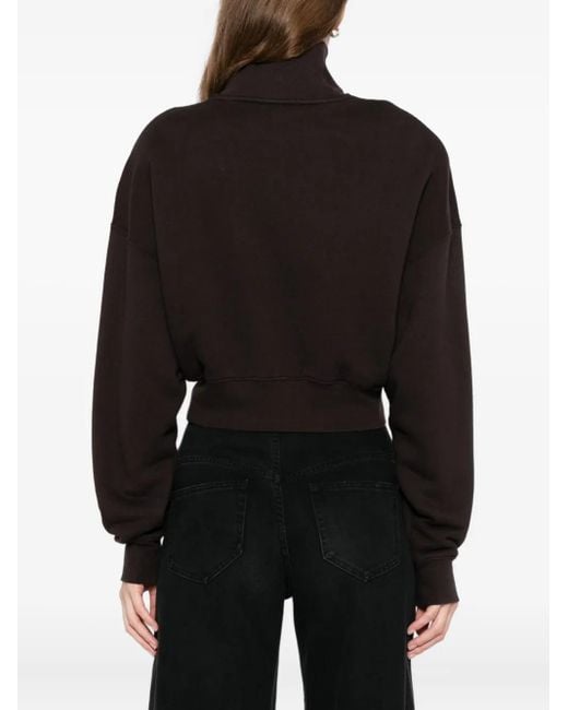 Agolde Black Zip-Fastening Jacket