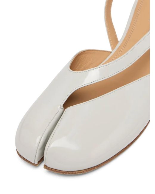 Maison Margiela Natural Pelle Bovina Sandals