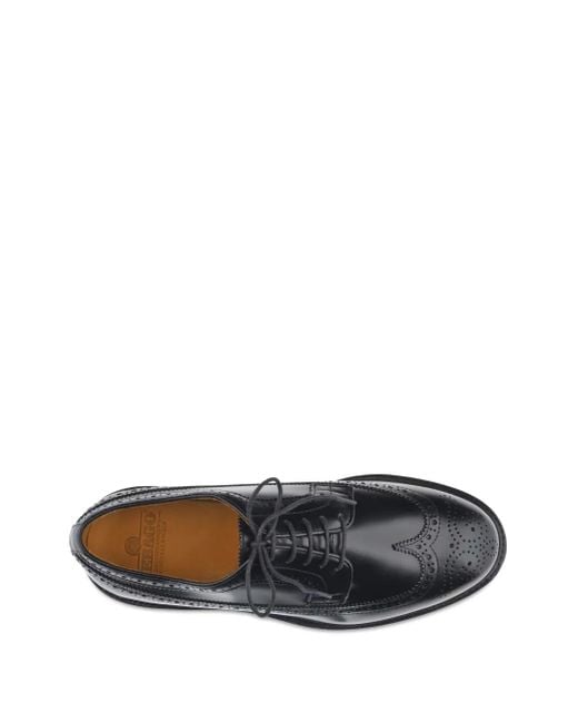 Sebago Brown Leather Brogues for men