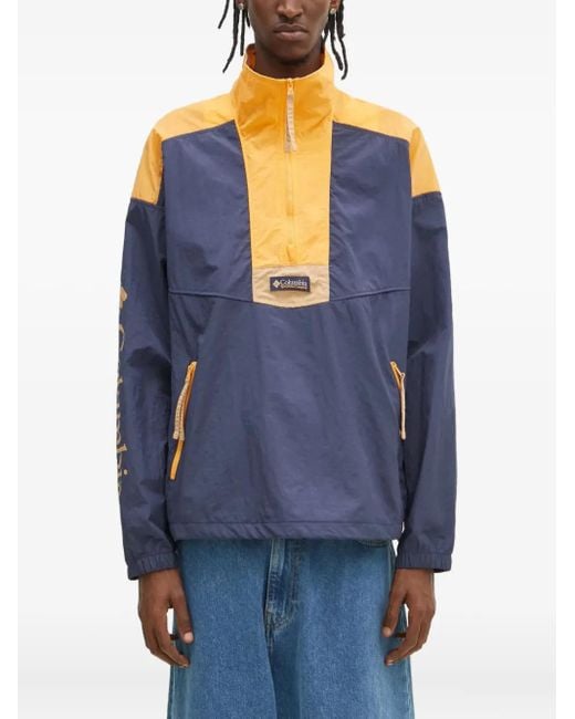 Columbia Blue Riptide Ii Retro Windbreaker Jacket for men
