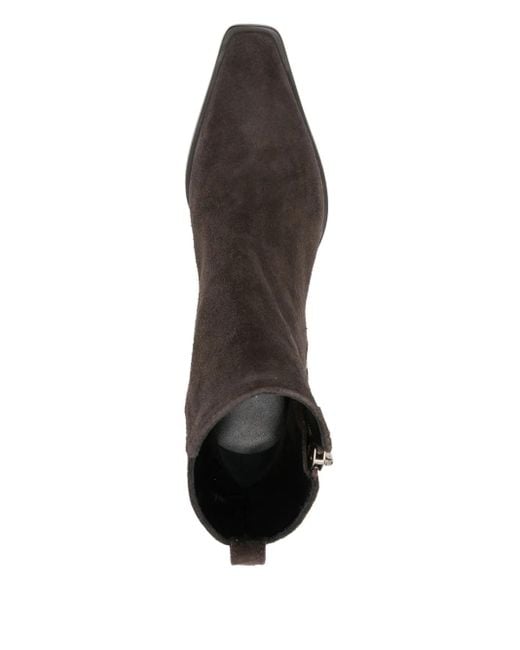 Agl Attilio Giusti Leombruni Brown 65Mm Pointed-Toe Boots