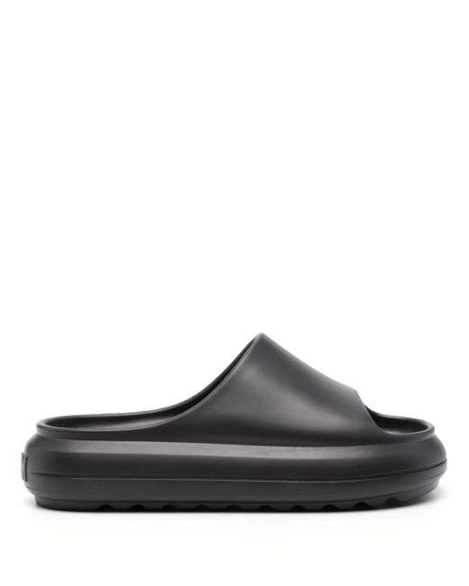 Sandales à logo embossé MSGM en coloris Black